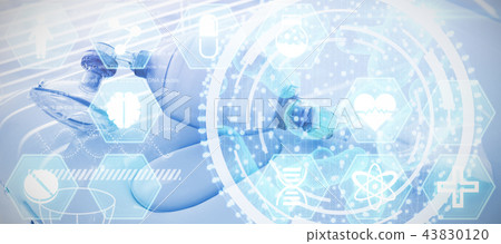 Composite image of medecine 43830120