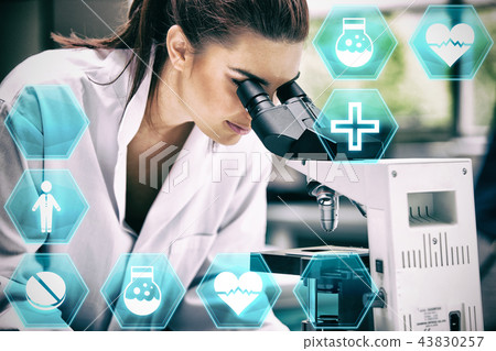 Composite image of medecine 43830257
