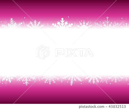Banner with Snowflakes. Christmas or New Year. Banner with Snowflakes. Christmas or New Year. 43832513