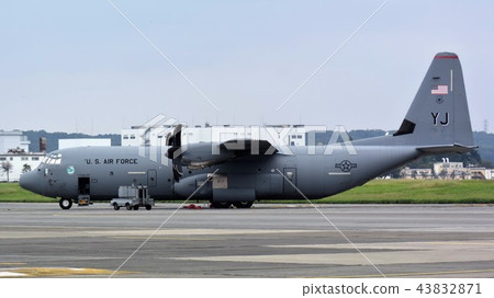 United States Air Force Transport C 130 J 30 Stock Photo