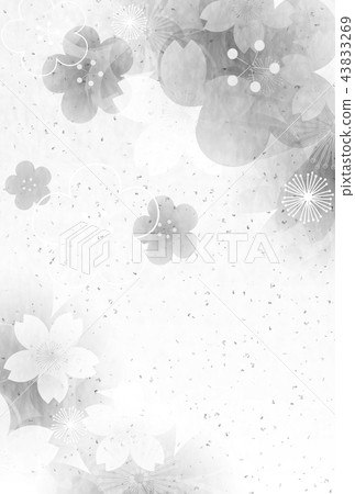 櫻花哀悼明信片 43833269