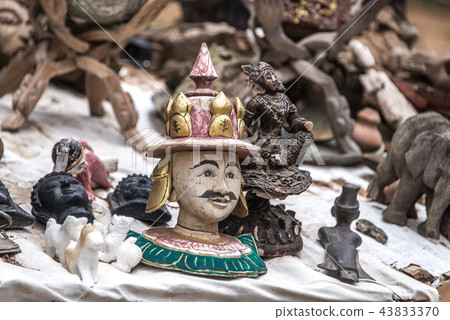 religious antique on shelf 43833370