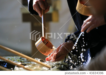 Cleanse yourself in the hand water house Cleanse yourself in the hand water house 43834396