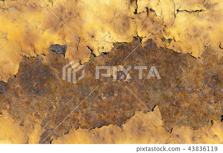 old rusty metal 43836119