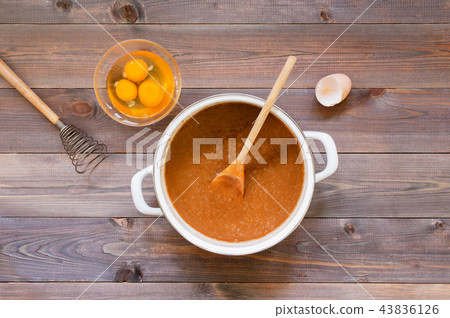 Ingredients for traditional gingerbread Ingredients for traditional gingerbread 43836126