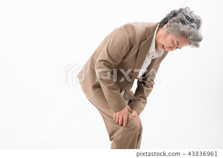 Senior woman, senior citizen, portrait action 43836961