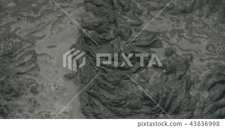 mixing water in micro concrete plaster 43836998