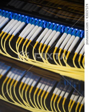 Optical cable wiring 43837374