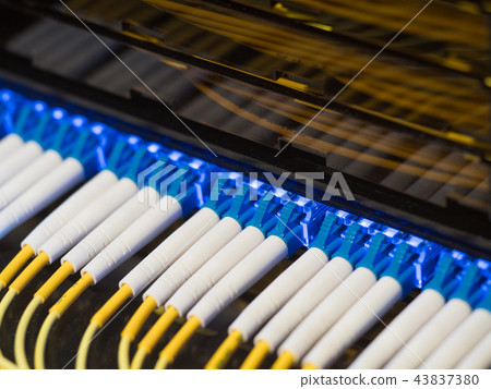 Optical cable wiring 43837380