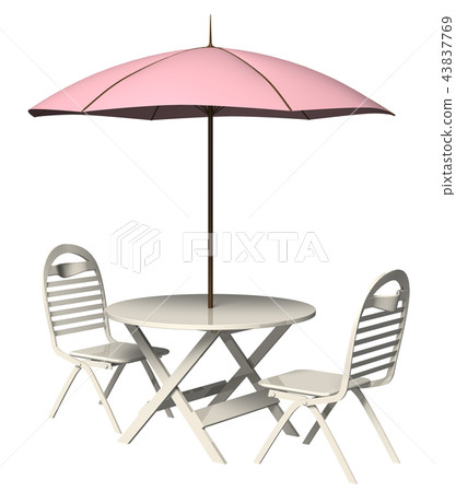 Garden parasols 43837769