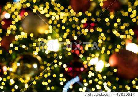 Colorful orange red bokeh background  43839617