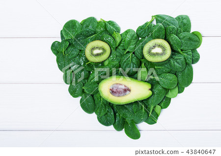 Food green face 43840647