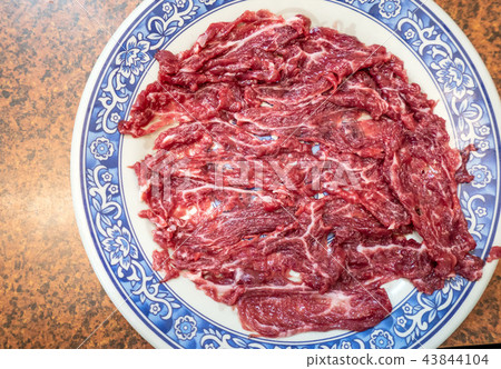 台灣 台南 小吃 生牛肉 牛肉火鍋 Taiwanese foods 43844104