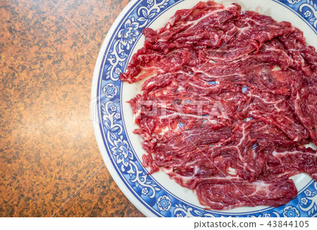 台灣 台南 小吃 生牛肉 牛肉火鍋 Taiwanese foods 43844105