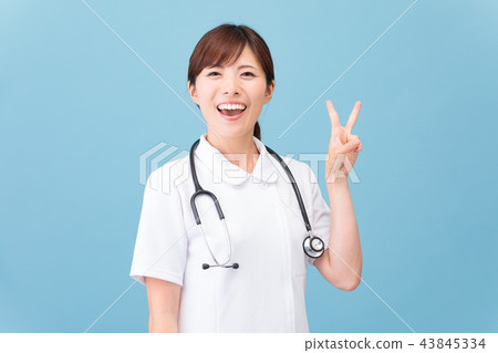 Nurse nurse medical doctor female doctor 43845334