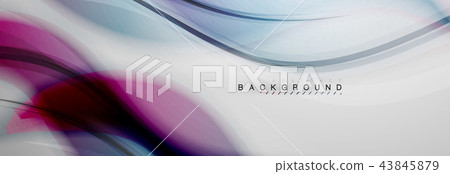 Smooth blur wave background 43845879