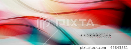 Smooth blur wave background 43845881