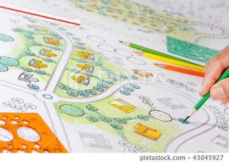 Housing Estate Design Plan Housing Estate Design Plan 43845927