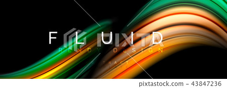 Fluid color motion concept Fluid color motion concept 43847236