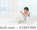 A girl enjoying home baking 43847489