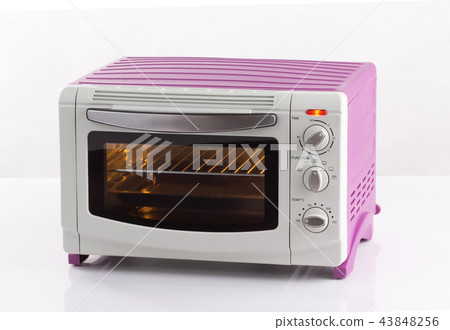 Electric oven isolated on white Electric oven isolated on white 43848256