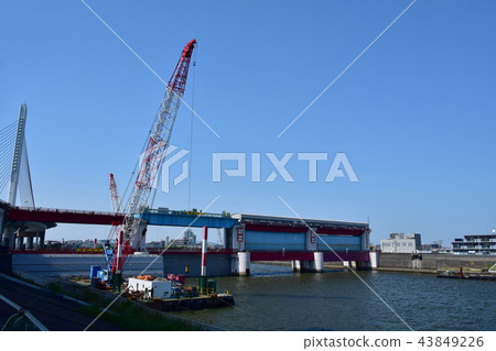 Crane ship 43849226