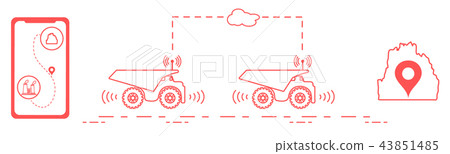 Smart transportations and trucking Smart transportations and trucking 43851485