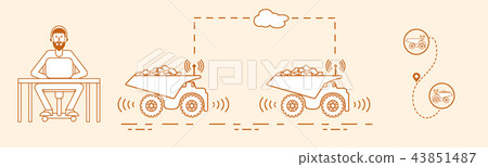 Smart transportations and trucking Smart transportations and trucking 43851487