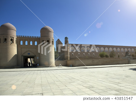 Uzbekistan. Khiva. Ancient city wall. 43851547