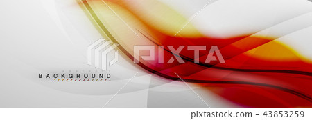 Smooth blur wave background Smooth blur wave background 43853259