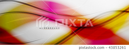Smooth blur wave background Smooth blur wave background 43853261