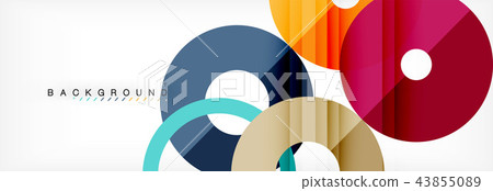 Modern geometrical abstract background Modern geometrical abstract background 43855089
