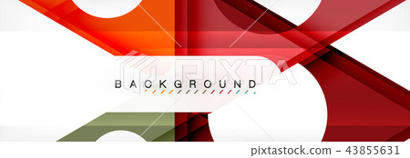Abstract geometric background. Modern overlapping triangles. Unusual color shapes for your message Abstract geometric background. Modern overlapping triangles. Unusual color shapes for your message 43855631