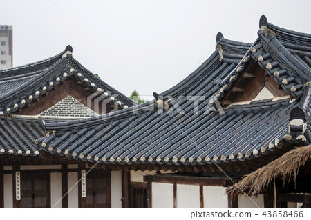 首爾，韓國，韓屋，韓屋村 43858466
