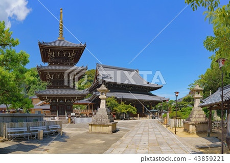 [Mimizu Temple]（高分辨率版本）大阪府貝塚市Mizuma 43859221