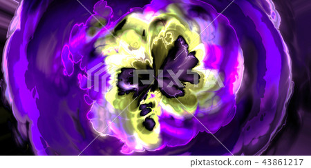 鮮豔細緻的碎形藝術紋理背景(高解析度 3D CG 渲染∕著色插圖) 鮮豔細緻的碎形藝術紋理背景(高解析度 3D CG 渲染∕著色插圖) 43861217