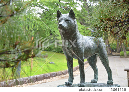 在新潟散步：Hakusan Park / Tadai Tama雕像 43861316