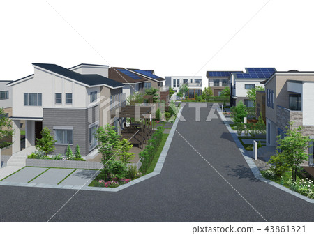 城市景觀 43861321