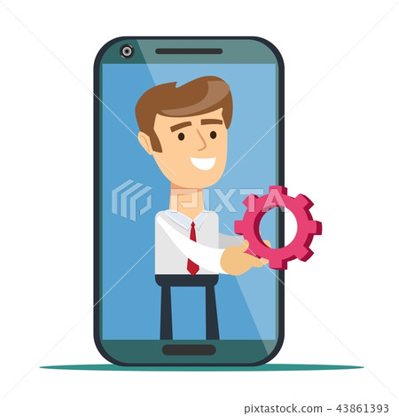 successful businessman give another businessman new idea successful businessman give another businessman new idea 43861393