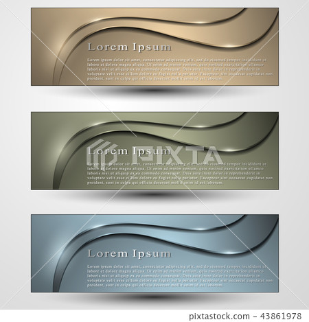 set of colored banners template with headline set of colored banners template with headline 43861978