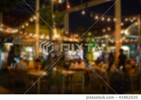 abstract blur image of night festival  43862020