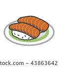 Salmon 2 sticks 43863642