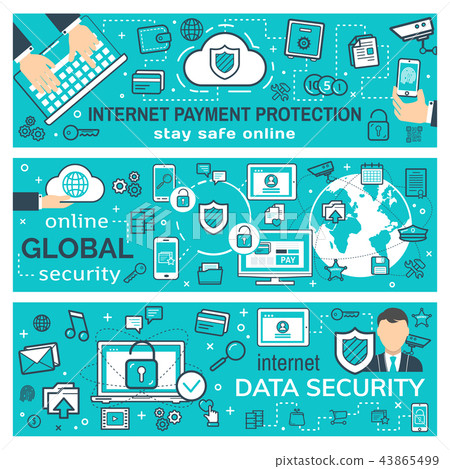 Internet payment and secure web transaction 43865499