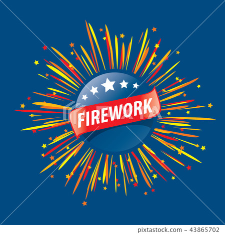 vector logo for fireworks vector logo for fireworks 43865702