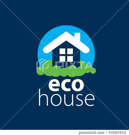 vector logo house 43865838