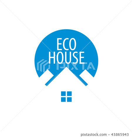 vector logo house 43865943