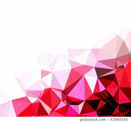 Red Polygonal Mosaic Background Red Polygonal Mosaic Background 43866356
