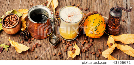 Pumpkin spice latte Pumpkin spice latte 43866671