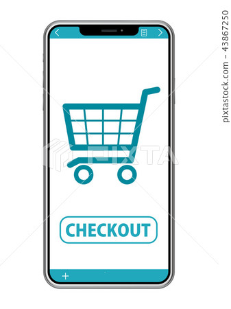 智能手機移動支付界面 43867250