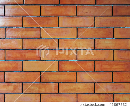 Red brick wall pattern background. Red brick wall pattern background. 43867882